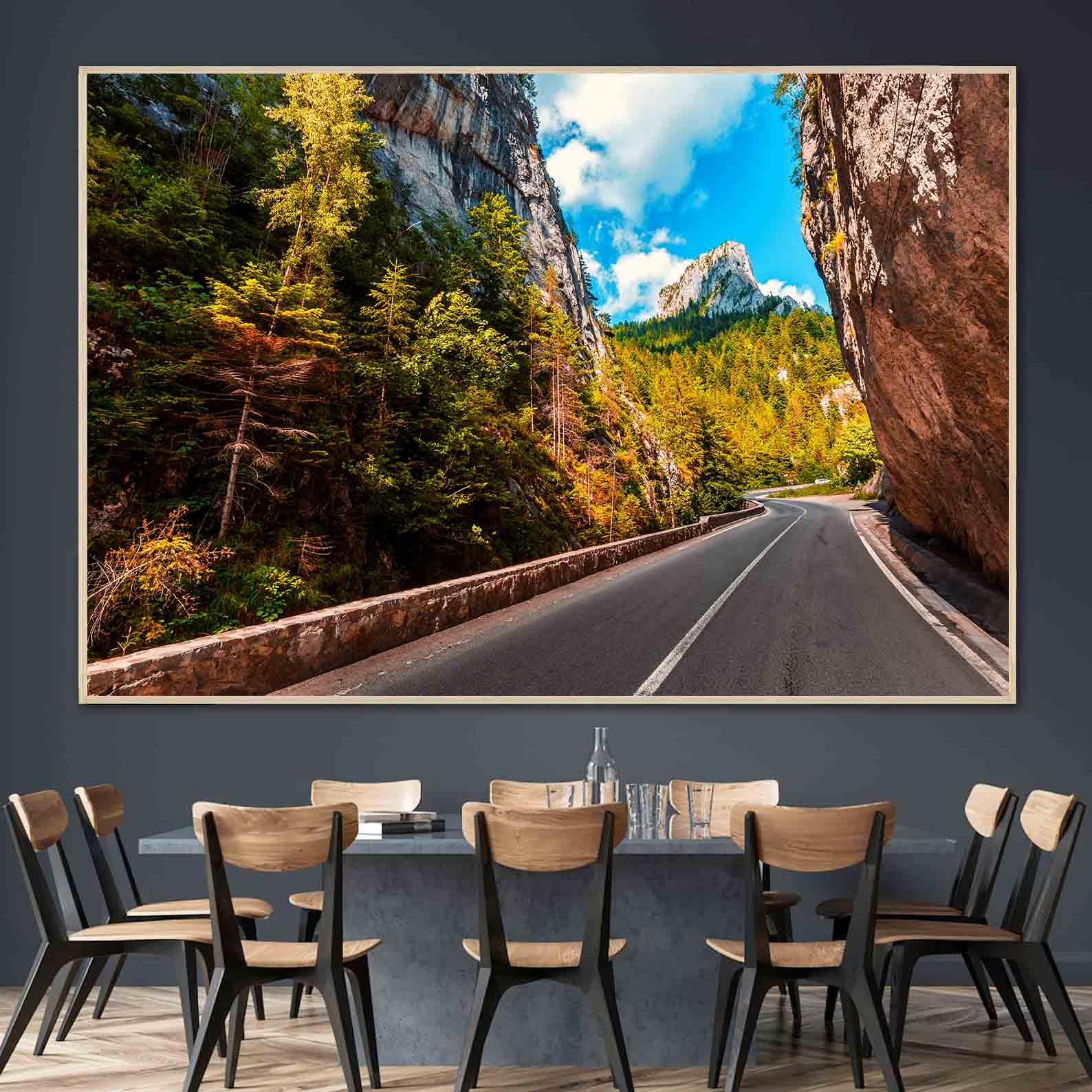 Tableau sur toile - Gorges de Bicaz
