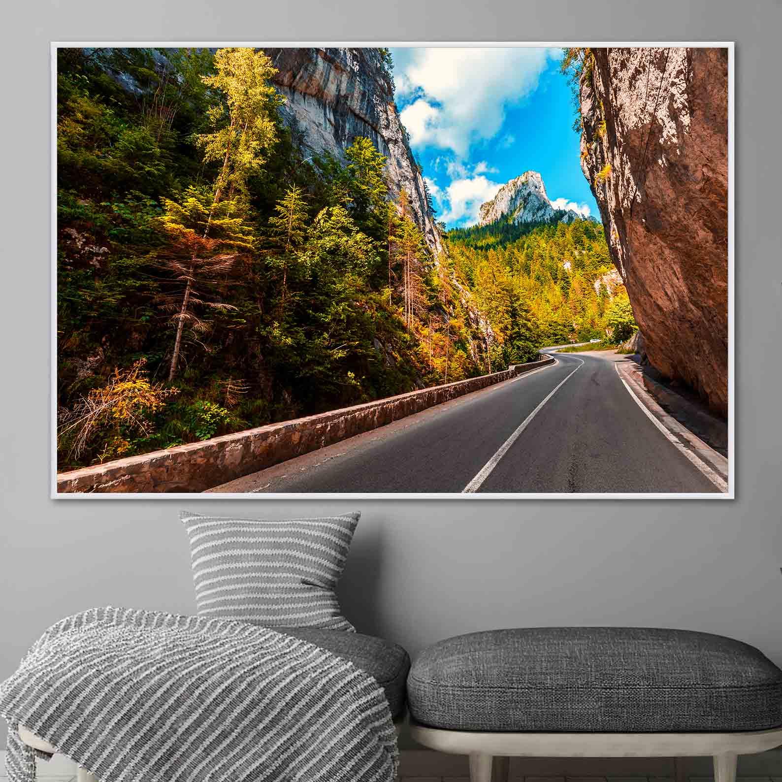 Tableau sur toile - Gorges de Bicaz