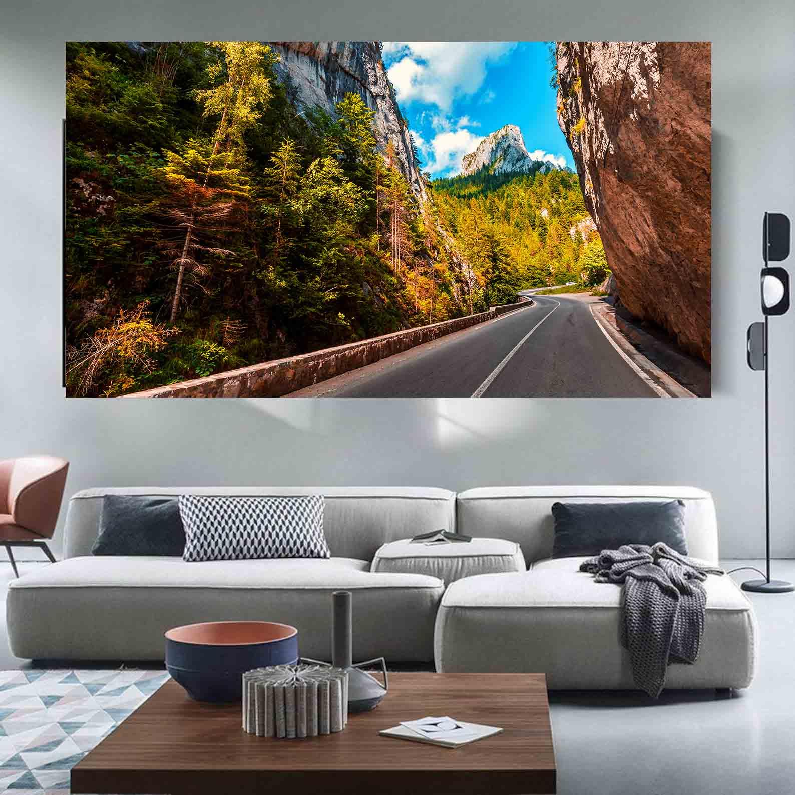 Tableau sur toile - Gorges de Bicaz