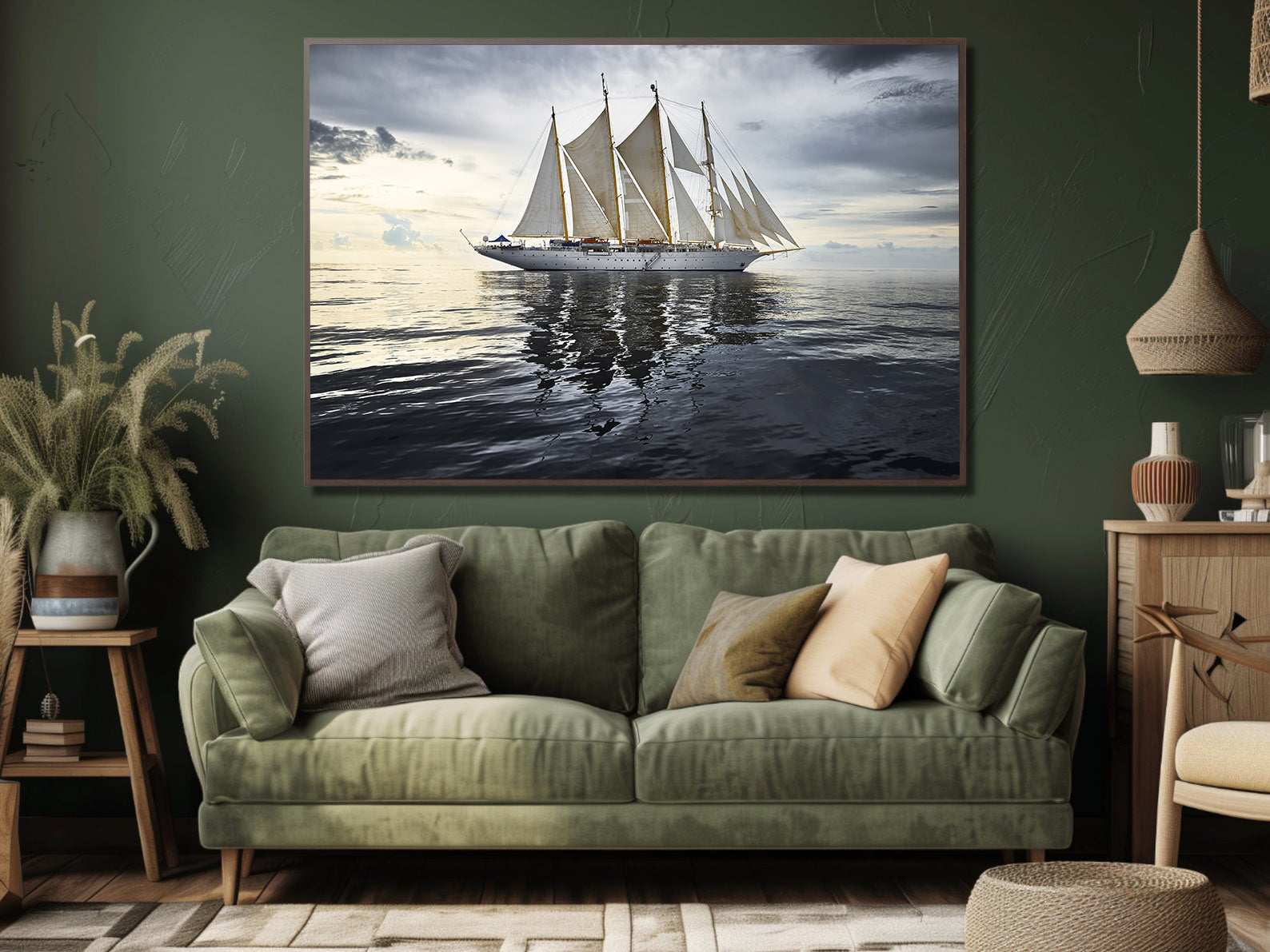 Tableau sur toile - Voilier