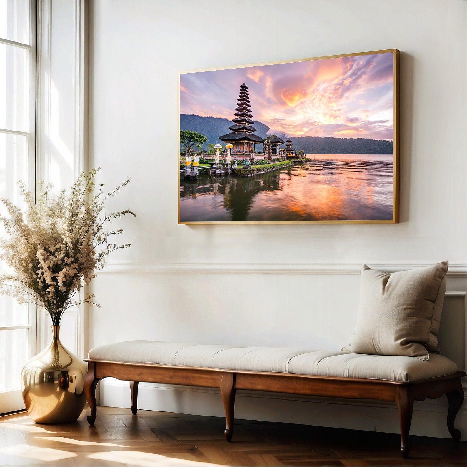Peinture sur toile - Île de Bali, Indonésie