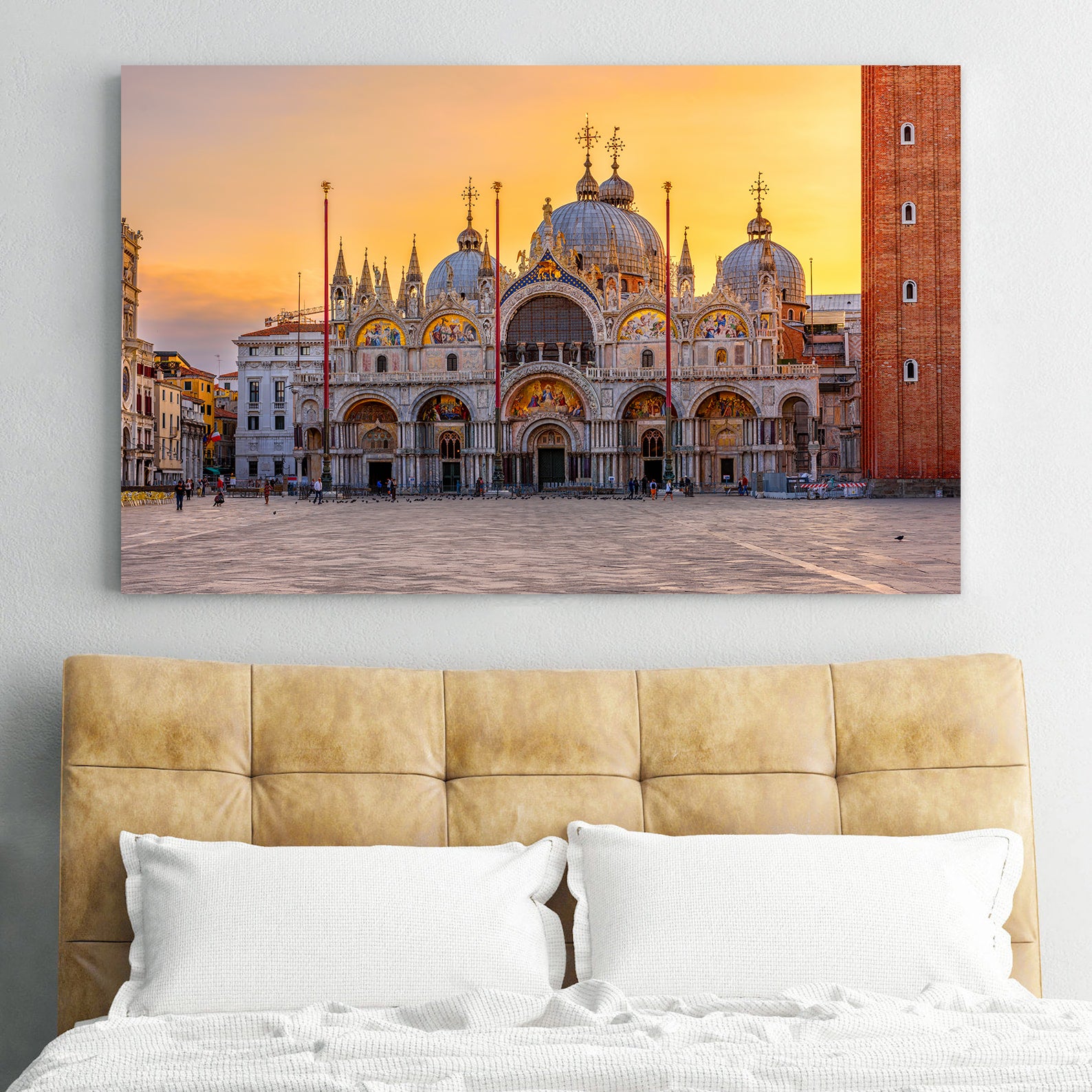 Impression sur toile - Basilique Saint-Marc en Suisse