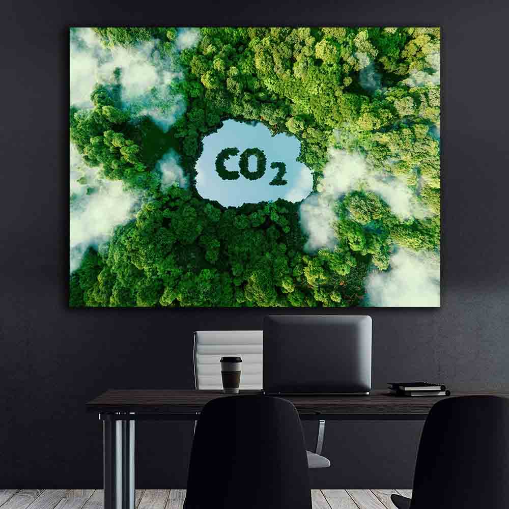 Tablou Canvas - CO2