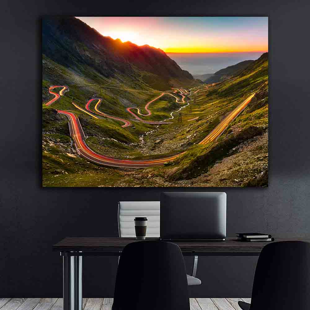 Peinture sur toile - Transfagarasan