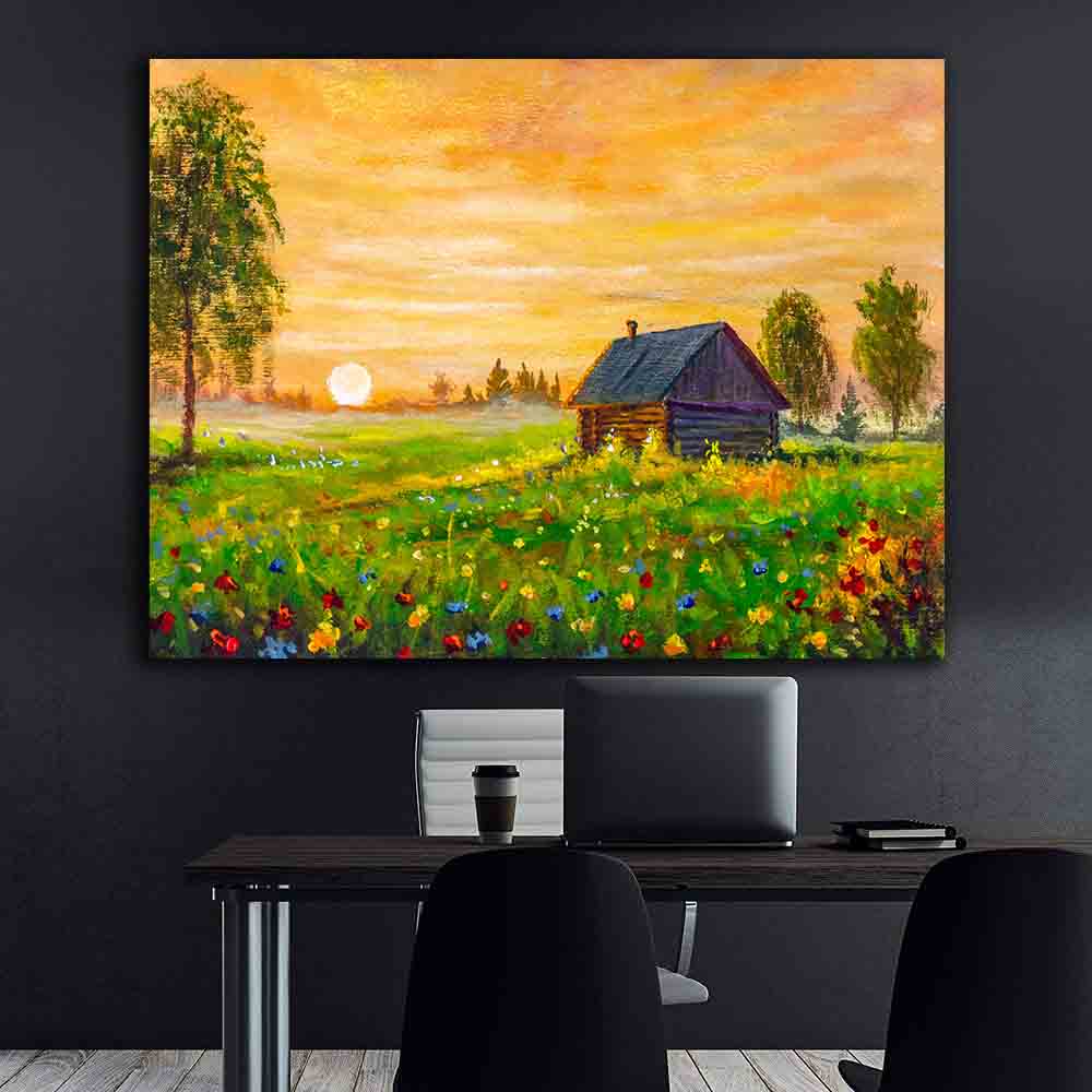 Tableau sur toile - Campagne