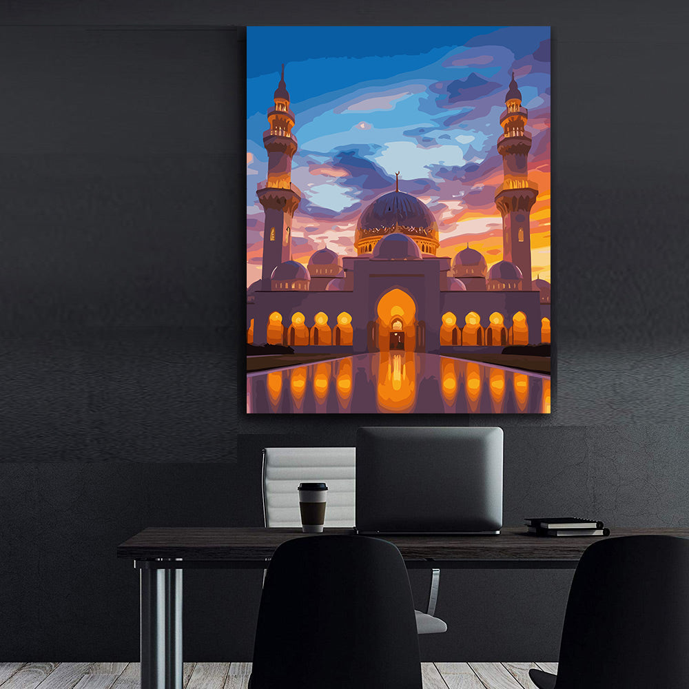 Set Pictură pe numere – Marea Moschee Sheikh Zayed 6310