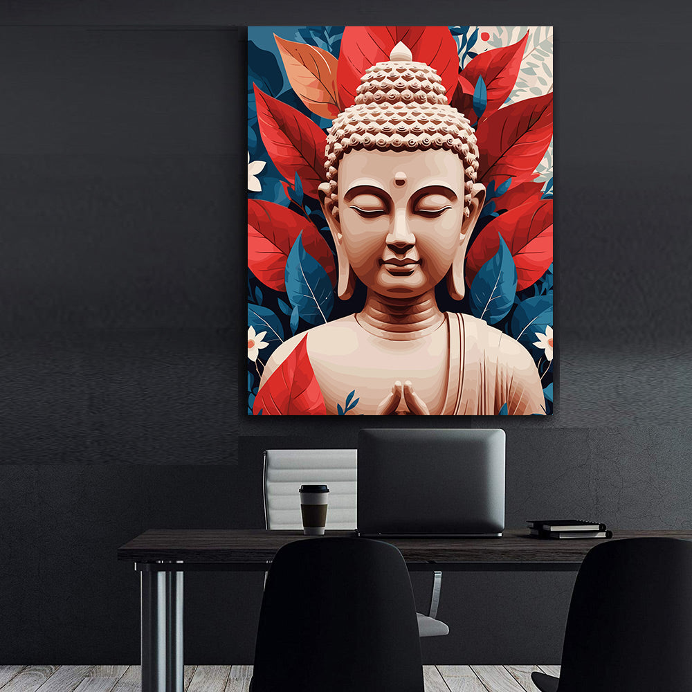 Set Pictură pe numere – Buddha În Meditație 6329