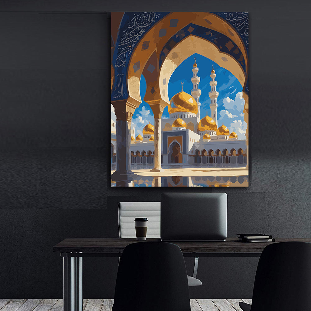 Set Pictură pe numere – Moscheea Sheikh Zayed 6382
