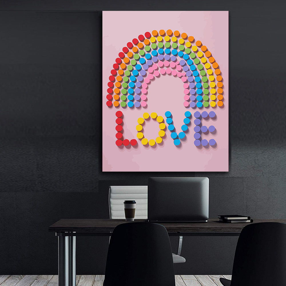 Set Pictură pe numere – Love 6446