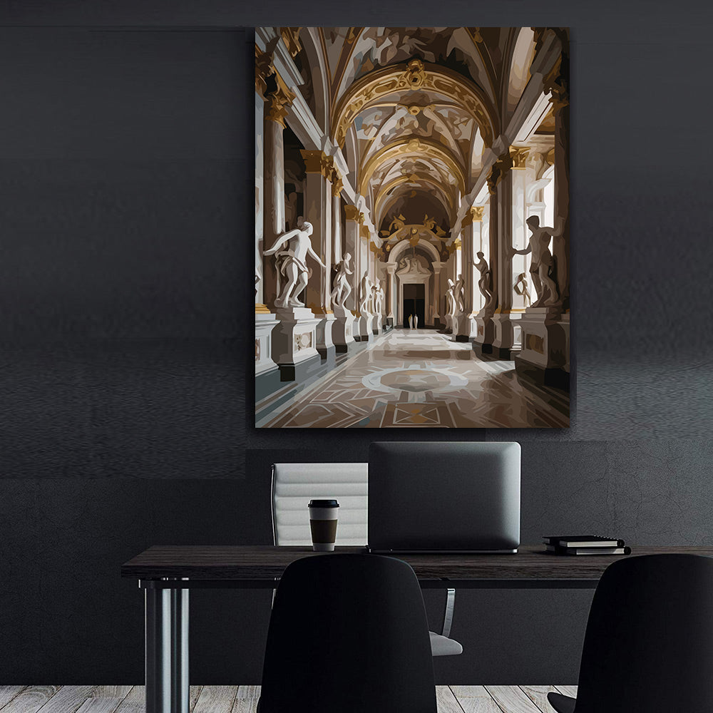 Set Pictură pe numere – Arhitectură În Stil Baroc 6363