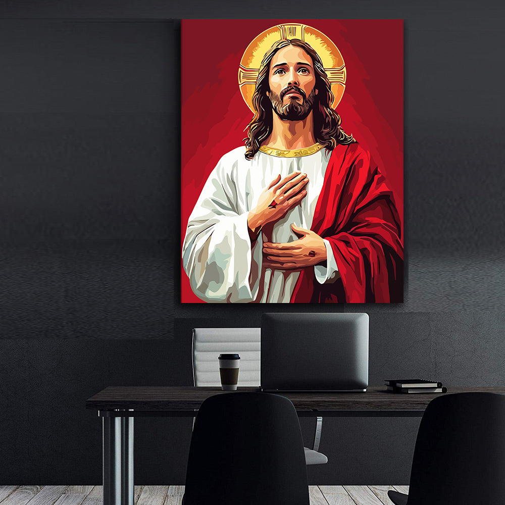 Set Pictură pe numere – Isus Hristos 6282