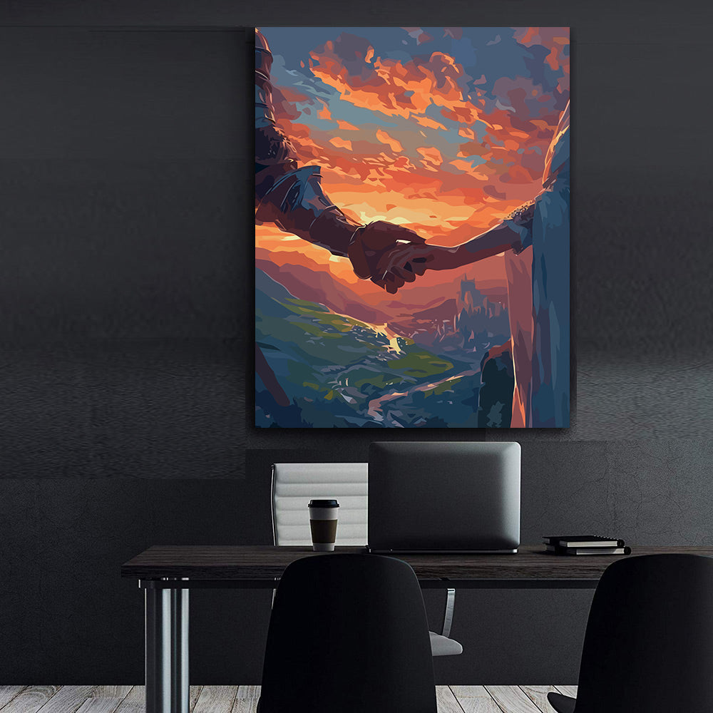 Set Pictură pe numere – Limbajul Îndrăgostiților 6427