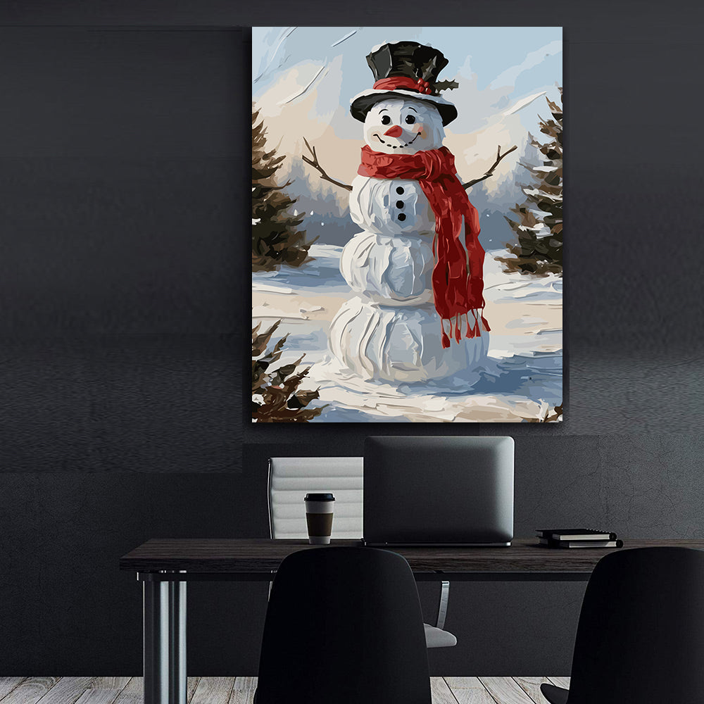 Set Pictură pe numere – Om De Zăpadă 6192