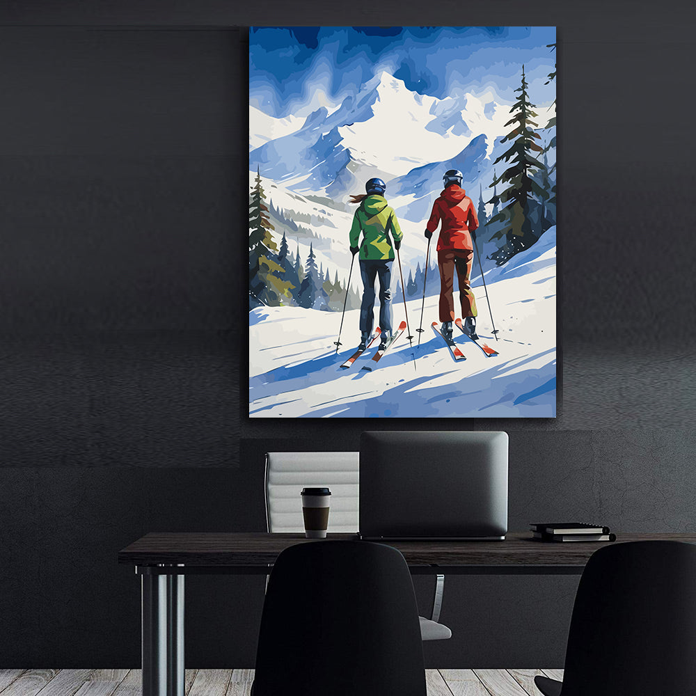 Set Pictură pe numere – Activități De Iarnă 6182