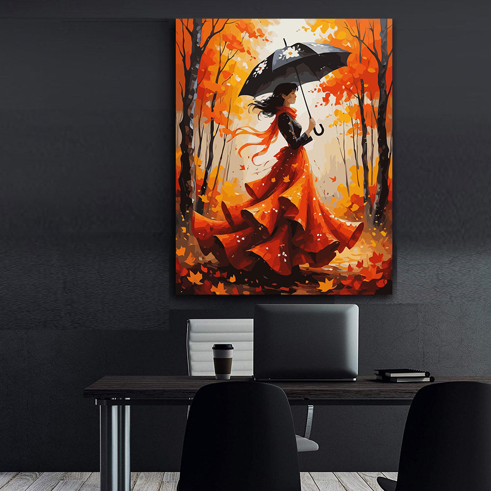 Set Pictură pe numere – Culorile Toamnei 6119