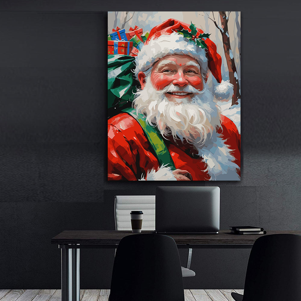 Set Pictură pe numere – Moș Crăciun 6232