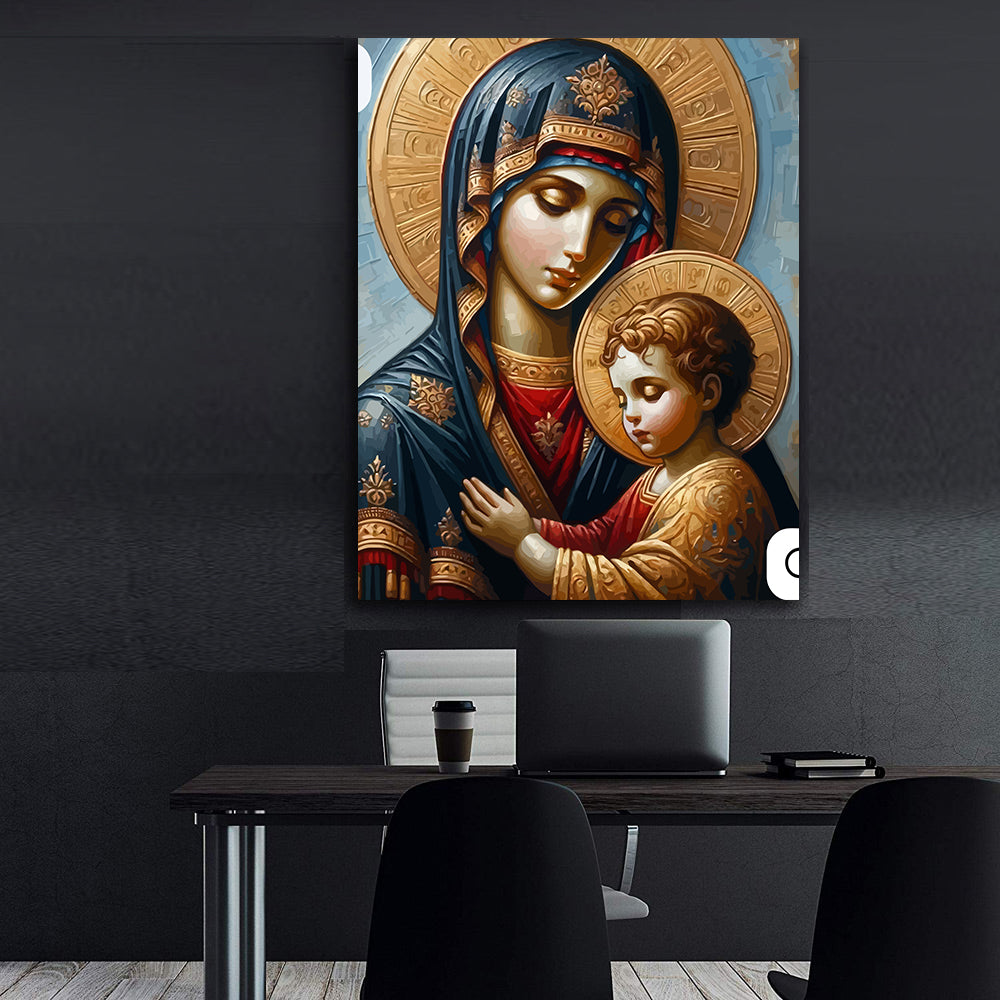 Set Pictură pe numere – Maica Domnului 6049