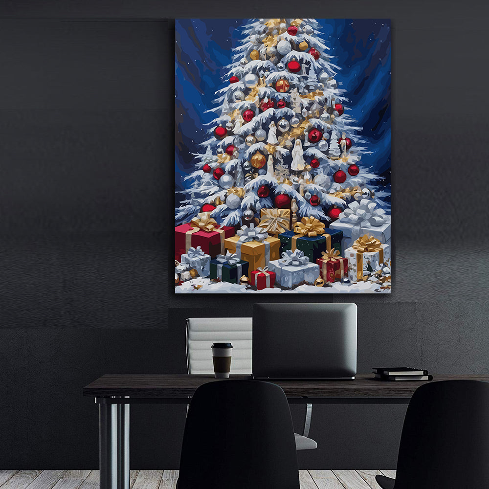 Set Pictură pe numere – Brad De Crăciun 6205