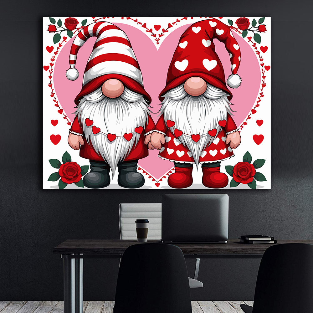 Set Pictură pe numere – Gnome In Love 6462