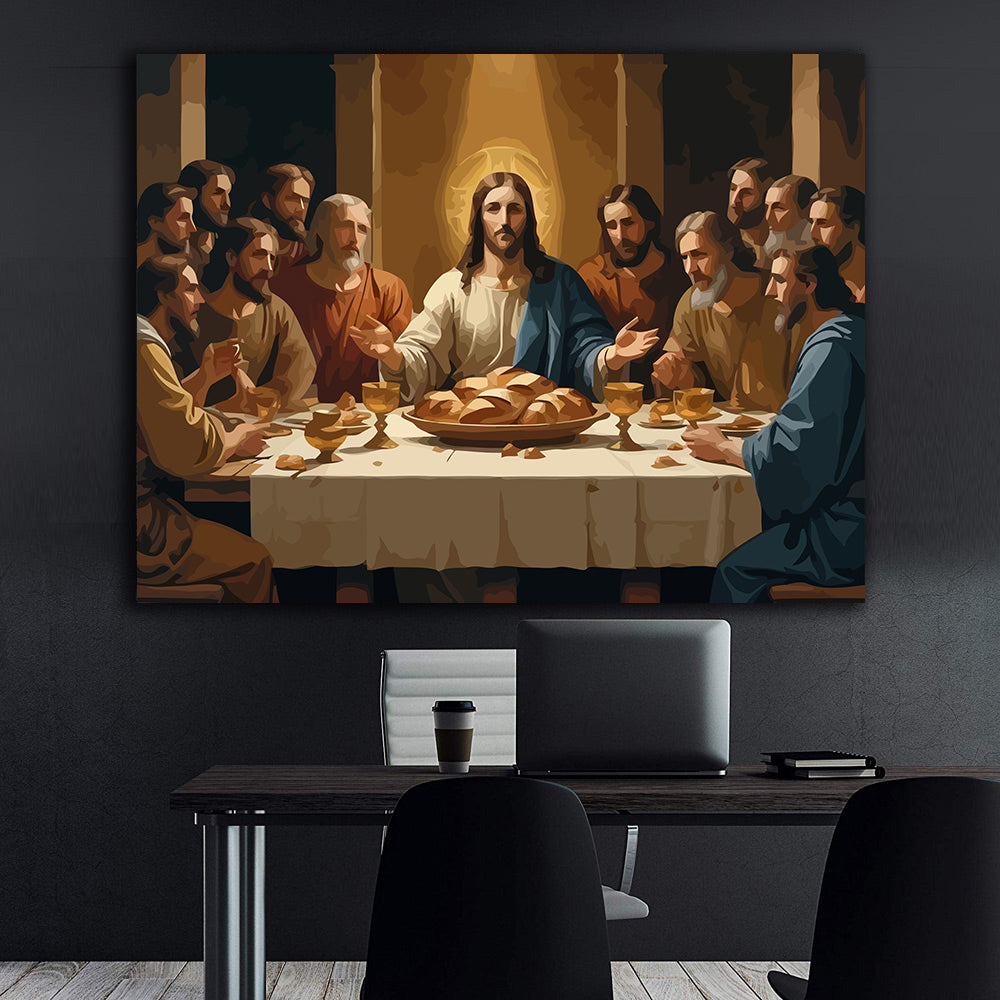 Set Pictură pe numere – Cina Domnului 6314