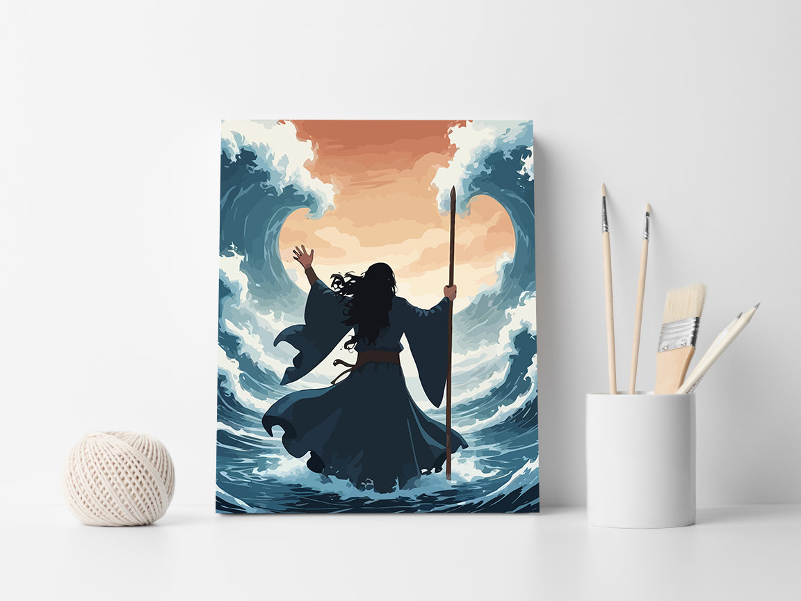 Set Pictură pe numere – Despărțirea Mării Roșii 6353