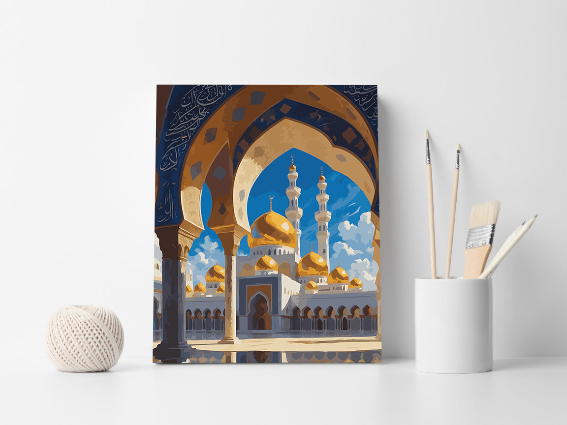 Set Pictură pe numere – Moscheea Sheikh Zayed 6382