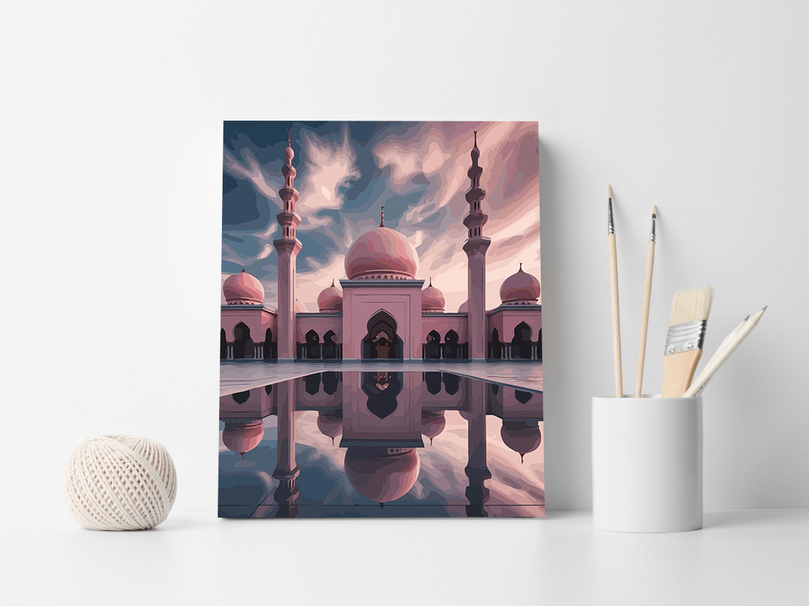 Set Pictură pe numere – Marea Moschee Sheikh Zayed 6413