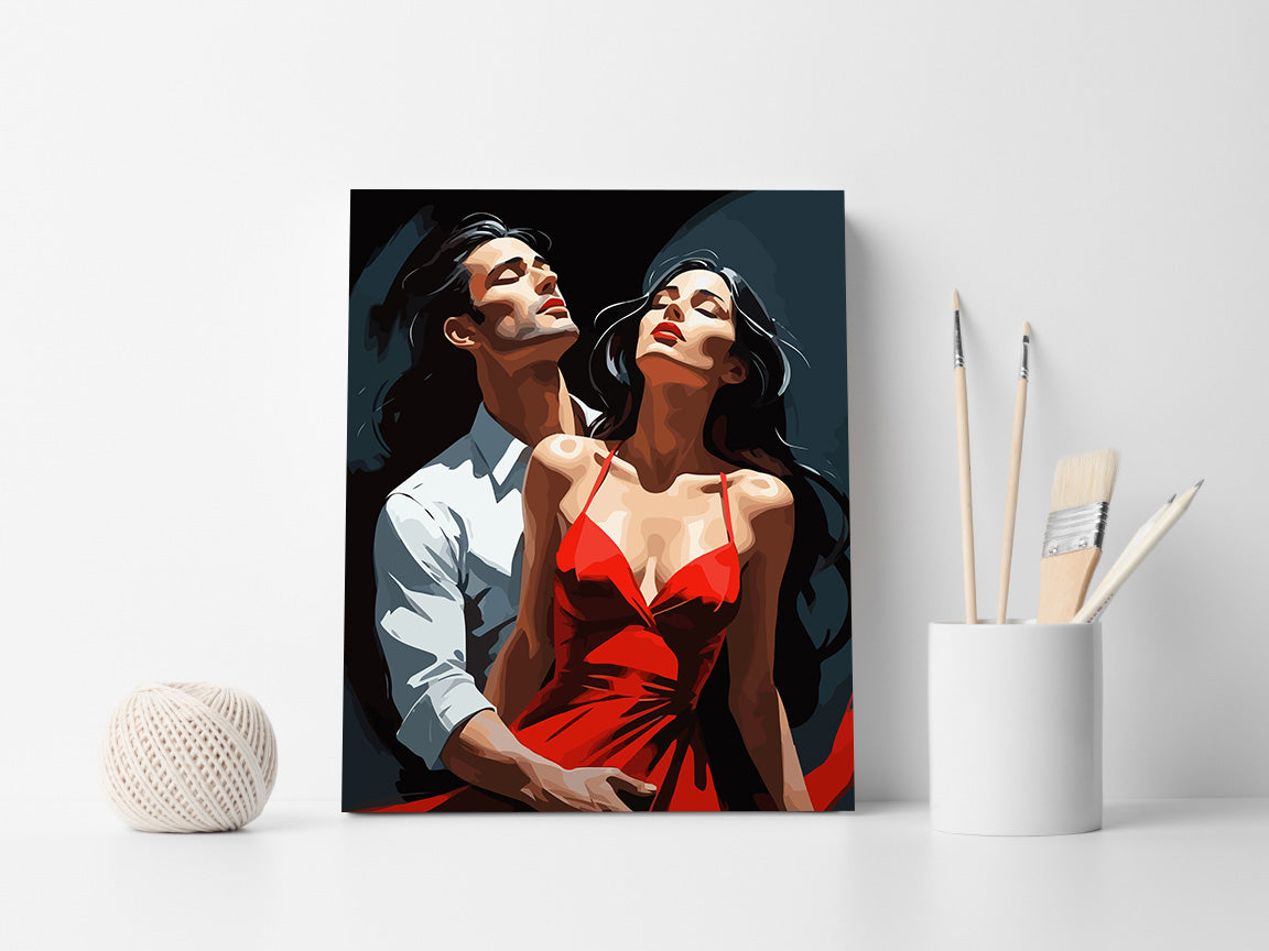 Set Pictură pe numere – Cuplu Sensual 6457
