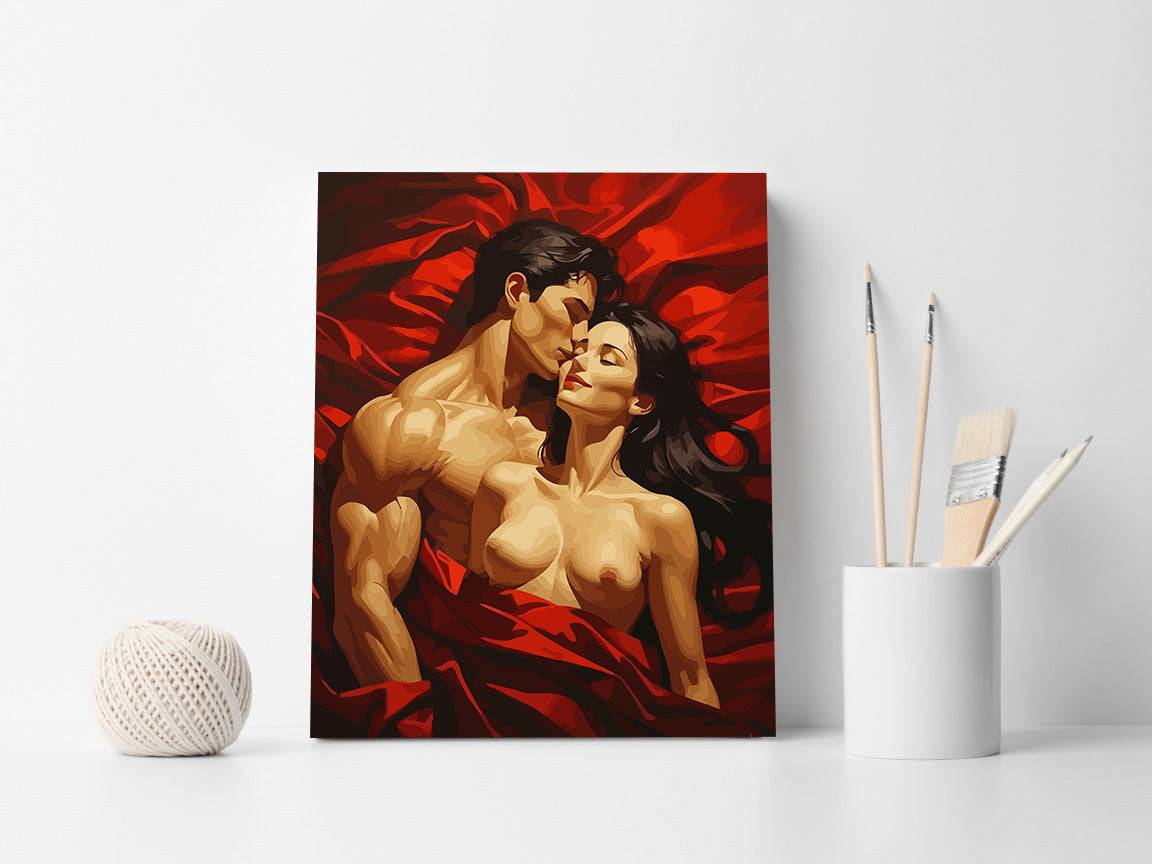 Set Pictură pe numere – Cuplu Sensual 6460