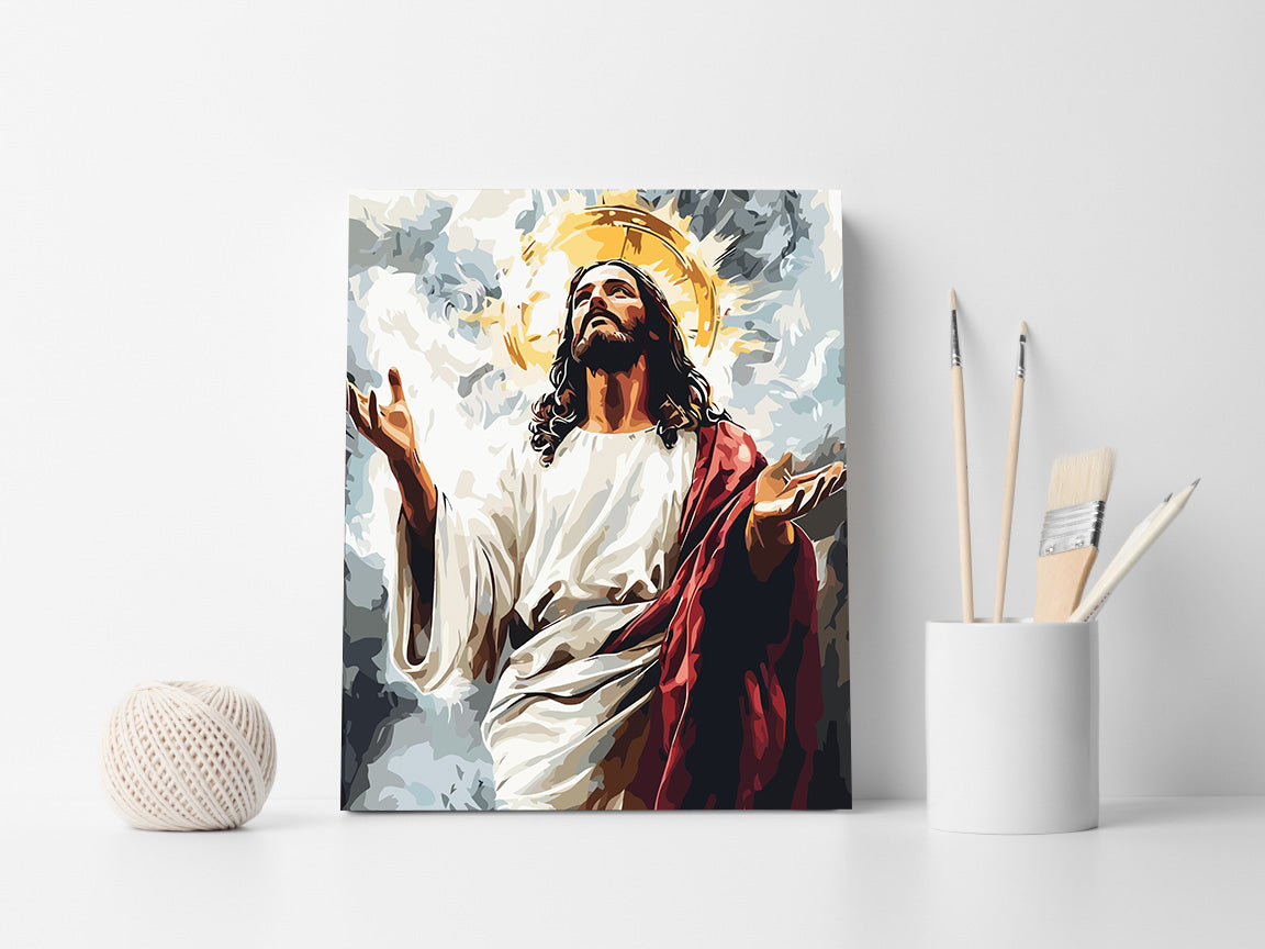 Set Pictură pe numere – Isus Hristos 6243