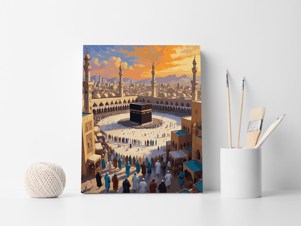 Set Pictură pe numere – Marea Moschee Din Mecca 6320