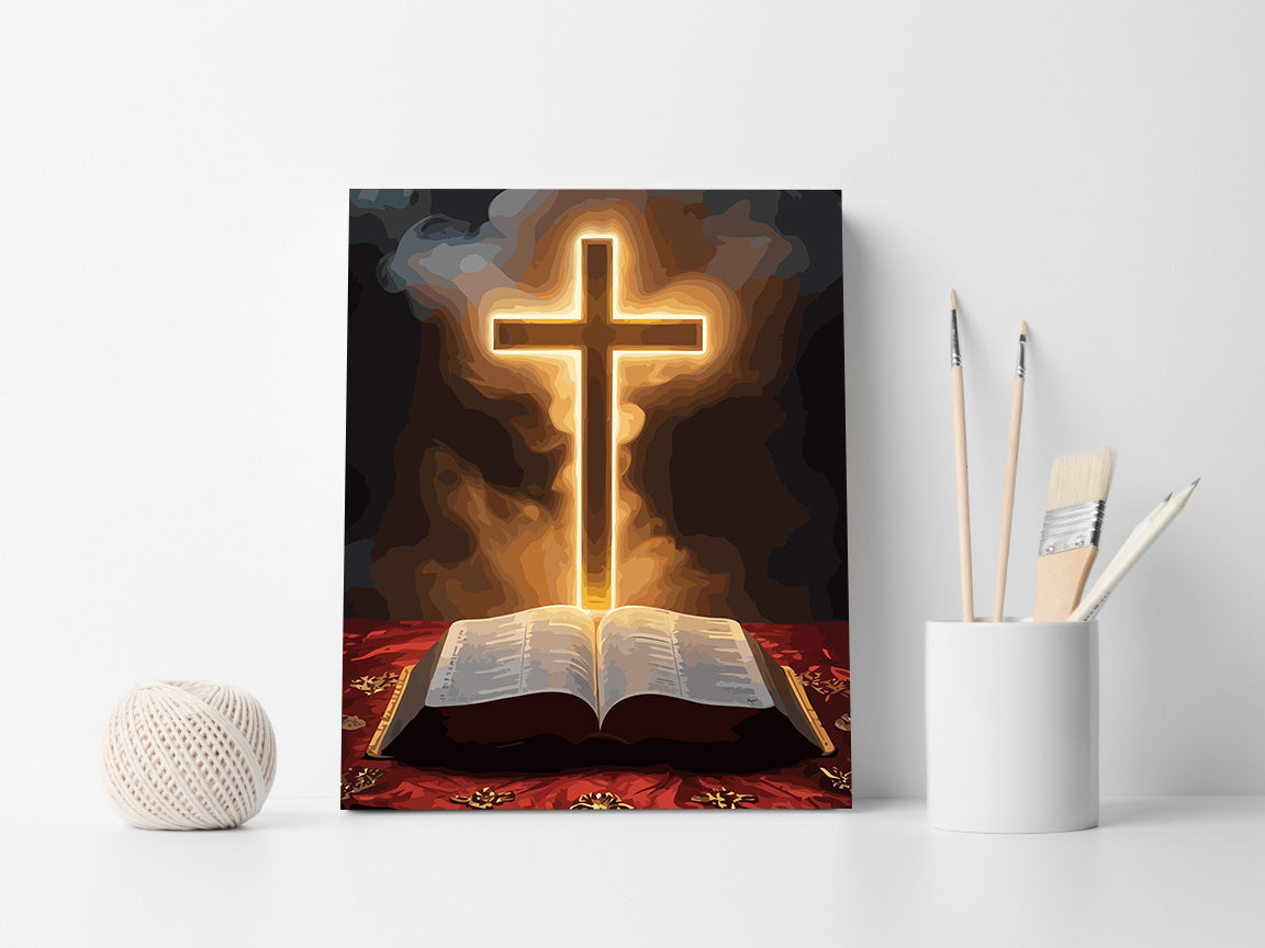 Set Pictură pe numere – Lumina Crucii 6342