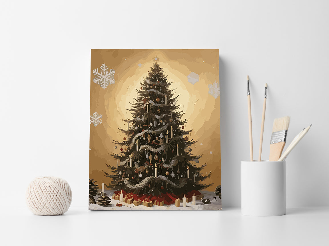 Set Pictură pe numere – Brad De Crăciun 6155