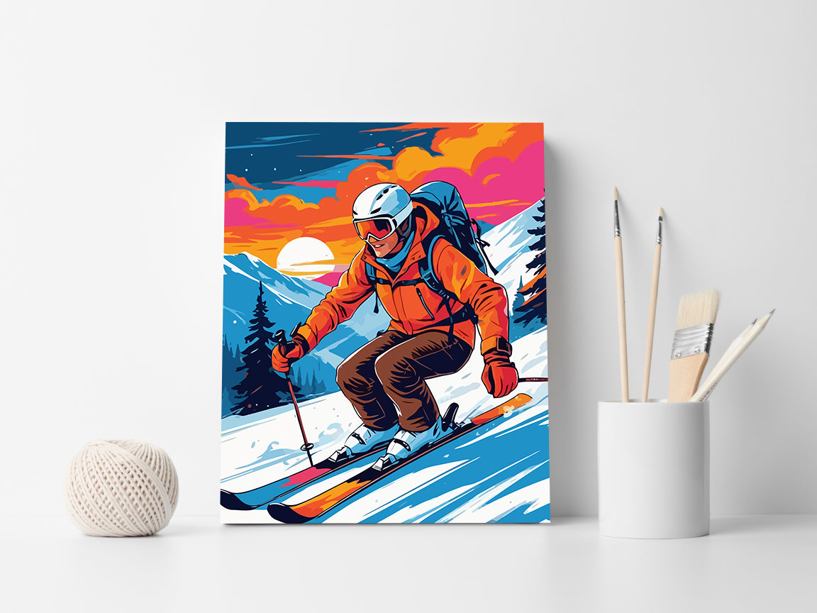 Set Pictură pe numere – Activități De Iarnă 6170