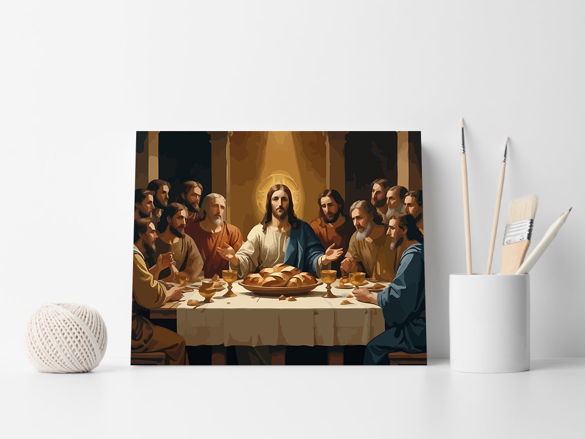 Set Pictură pe numere – Cina Domnului 6314
