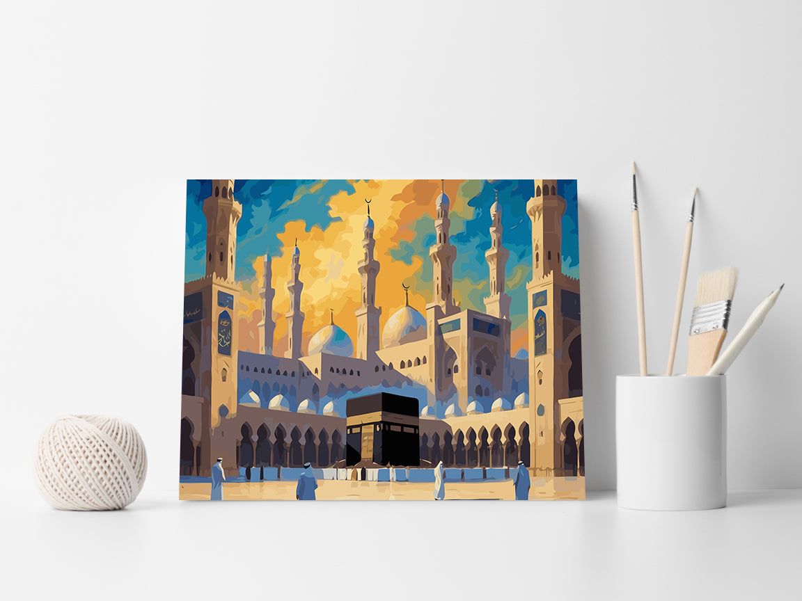 Set Pictură pe numere – Marea Moschee Din Mecca 6315